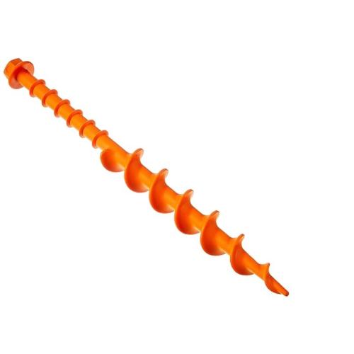 Sardine De Fixation Brunner Peggy PEG - Pour Ancrage Au Sol (tente, Store, Parasol) - Filetée, Couleur Sable - Résistante Et Pratique