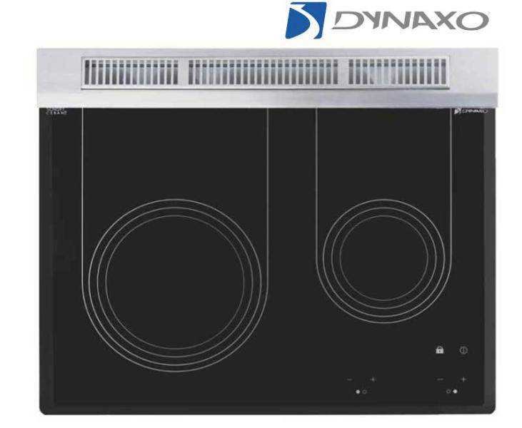 PLAQUE DE CUISSON VITROCERAMIQUE 2 FOYERS GAZ 30mb DYNAXO
