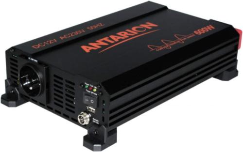 Convertisseur Pur Sinus 600W 12V/230V – Pour Camping-car, Van, Bateau, Alimentation Nomade