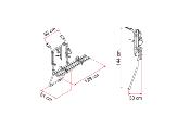 PORTE VELOS CARRY BIKE FIAMMA TRAFIC 2 et 3 PORTES double