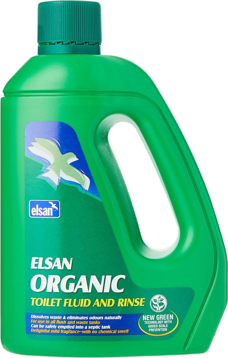 VERT Produit WC chimique ORGANIC 2 LITRES - ELSAN