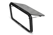 BAIE PROJETANTE DOUBLE VITRAGE VERRE/ACRYLIQUE CARBEST RW FUSION 350x500mm