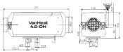 Chauffage de stationnement VanHeat 4.0-DH