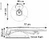 ANTENNE SATELLITE AUTOMATIQUE CARBEST TRAVELSAT 68 cm-MONOSAT ASTRA 19°2