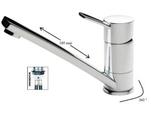 ROBINET MITIGEUR REICH CONTUR E / RACCORD UNIQUICK 12mm