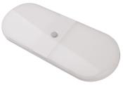 APPLIQUE LED PLATE 6 W AVEC INTERRUPTEUR 270x100x10mm