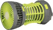 LANTERNE ANTI-INSECTE et VENTILATEUR - 3 EN 1 RECHARGEABLE