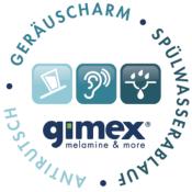 SERVICE A VAISSELLE MELAMINE ANTIDERAPANTE POUR 4 PERSONNES EDELWEISS - GIMEX