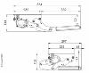 MARCHEPIED ELECTRIQUE 12V LIPPERT/PROJECT 2000 serie S avec mouvement basculant-Lag. 524 mm