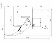 DOUBLE MARCHEPIED ELECTRIQUE 12V LIPPERT/PROJECT 2000 serie Z - 480mm