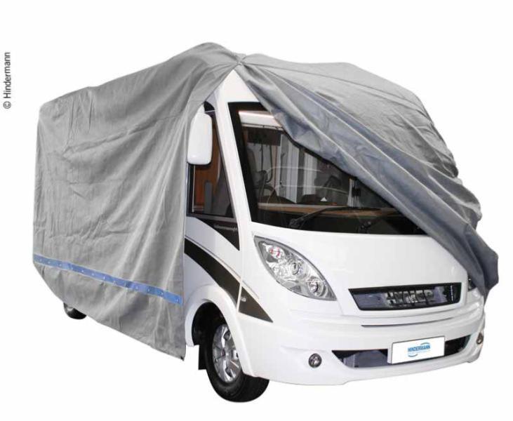 Bâche de protection caravane LMC Musica 470 E - Housse Hindermann Wintertime