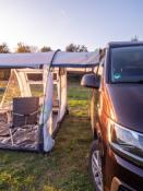 AUVENT INDEPENDANT A FIBRE TOUR EASY 4  - 300x270+90cm x Hauteur 180-2000 cm