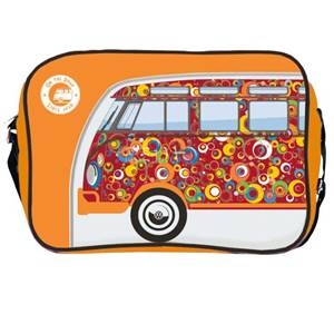 BESACE SAC BANDOUILLERE VW COLLECTION COLORIS ORANGE/Bubble Design