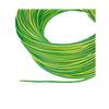 FIL ELECTRIQUE CABLE MULTIBRIN 12V 4mm² - JAUNE/VERT - rouleau de 10m