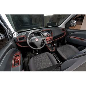 HABILLAGE TABLEAU DE BORD SILICONE- FIAT DOBLO après 2009 - 27 pièces