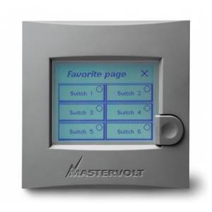 PANNEAU GESTION BATTERIE MASTERVOLT MASTERVIEW EASY PANEL