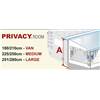 PRIVACY ROOM 450 pour F45S/F45TiL - MEDIUM haut 225-250 cm