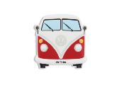 MAGNET AIMANTE CAOUTCHOUC VW T1 ROUGE  - VW COLLECTION