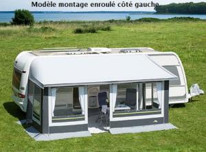 AUVENT PARTIEL DWT JUWEL 4 SAISONS Taille 6 - Montage GAUCHE 490x240cm