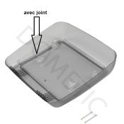 CAPOT DE REMPLACEMENT AVEC JOINT pour MINI HEKI plus sans ventilation forcée