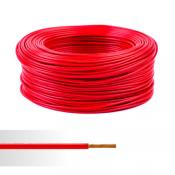 FIL ELECTRIQUE CABLE MULTIBRIN 12V SOUPLE 1,5 mm2 ROUGE -  au mètre