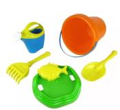 SEAU A SABLE + 5 JOUETS