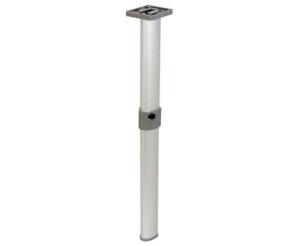 PIED DE TABLE PLIANT MILIEU ULTRA LEGER 675mm ARGENT