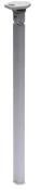 PIED DE TABLE ARTICULATION HAUTE 72CM ARGENTE