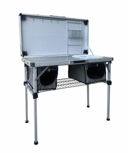 MEUBLE DE CUISINE MOBILE + TABLE Kitch&Box 100 x 50 cm
