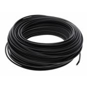 FIL ELECTRIQUE CABLE MULTIBRIN 12V SOUPLE 10 mm2 - NOIR - au mtre