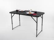 TABLE PLIANTE ROBUSTE EASY WOOD 180x74.5cm BLACK