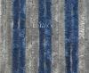 RIDEAU CHENILLE ANTI INSECTES - Gris/Bleu- 56x205 cm