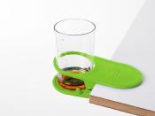 SUPPORT TABLE PINCE CLIP POUR VERRE  CAMP4 Vert lime 