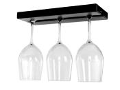 Porte-verres à pied pour 2 ou 3 verres jusqu'à Ø 86 mm