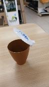 COUVERCLE ANTI-INSECTES POUR VERRE AVEC CLIPS