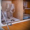 2 FLUTES A CHAMPAGNE CRISTAL SILWY® AVEC SOUS-VERRE MAGNETIQUE