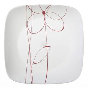 ASSIETTE CARREE 26CM CORELLE - DAISY DAYS