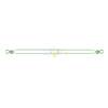 BARRE FAÎTIÈRE DE TOIT ACIER À PINCES 120-200cm - Ø22mm