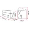 COFFRE POUR PORTE VELO ULTRA-BOX 360 litres