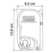 STORE CASSETTE FIAMMA F45S - 260cm - Boitier TITANIUM - Toile ROYAL GREY