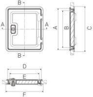 Dometic-Serviceklappe-SEITZ-SK4-1000x305-fiat-bianco, 195,00 €