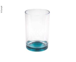 LOT DE 2 VERRES TARIFA- 350ML- VERT-BLEU