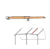 BARRE FAITIERE DWT 170-260cm en acier 25x1mm