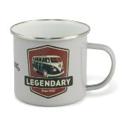 TASSE A CAFE EMAILLEE LEGENDARY BEIGE - VW COLLECTION