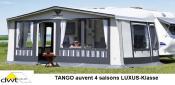Auvent 4 Saisons LUXUS TANGO profondeur 240 de DWT - Taille 10 (821-850cm)
