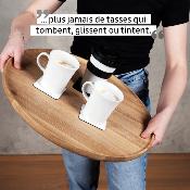 1 TASSE A CAFE PLASTIQUE 350ml SILWY® AVEC NANO-GEL-PADS MAGNETIQUE