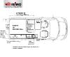 KIT MAXI LIT BIKE AND SURF pour VW T5/T6