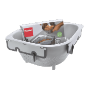 PASSOIRE D'ANGLE AJUSTABLE POUR EVIER