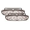 2 FEUX LED DIURNES 6 LEDS 153.3xH43.1xT37.4 mm