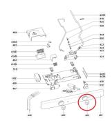 BOUTON ROTATIF THERMOSTAT GAZ ANTHRACITE RM DOMETIC 